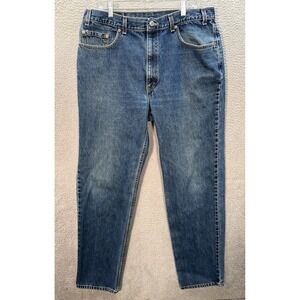 Vintage Levis 550 Jeans Mens 40x34 Blue Relaxed‎ Denim Workwear Grunge Y2K *